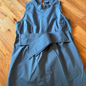 A Pea In The Pod Blue Maternity Blouse - Large